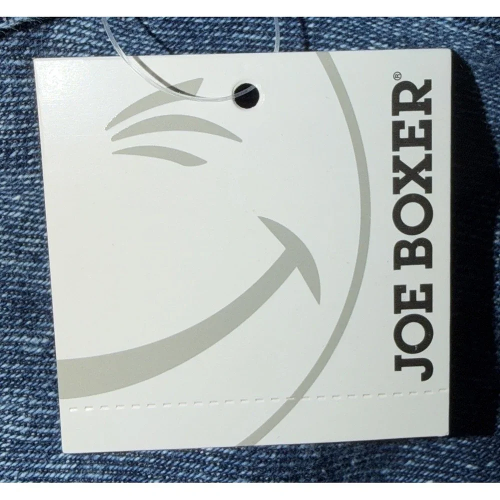 NWT Joe Boxer Denim Backpack Featuring An Embellished Flap W/‎ Beads Accents Y2K